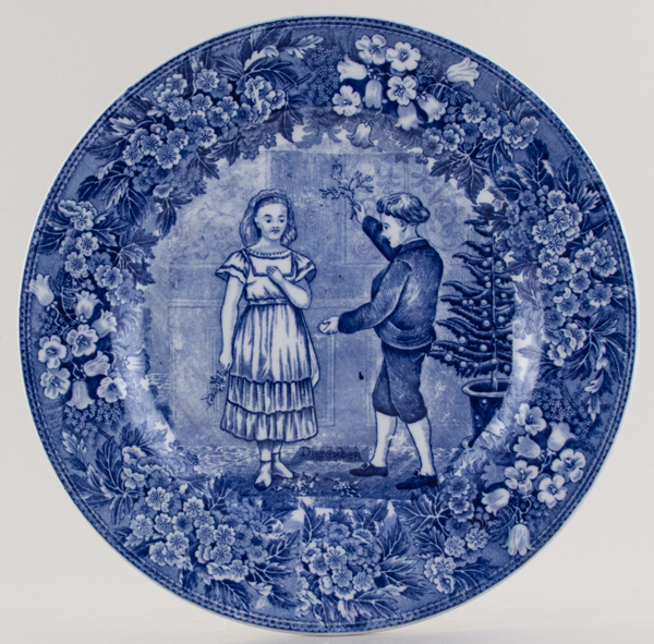Plate December c1907